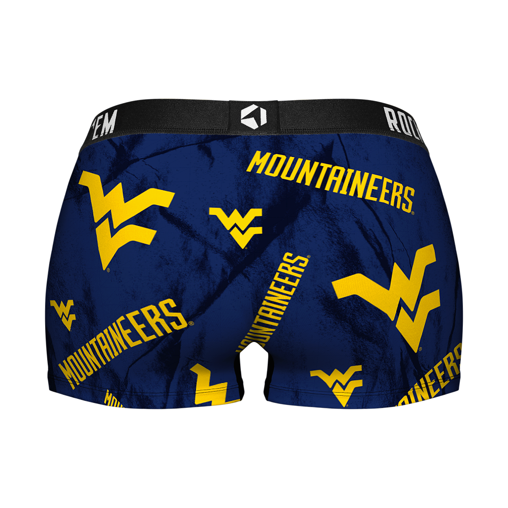 West Virginia Mountaineers - Logo All-Over