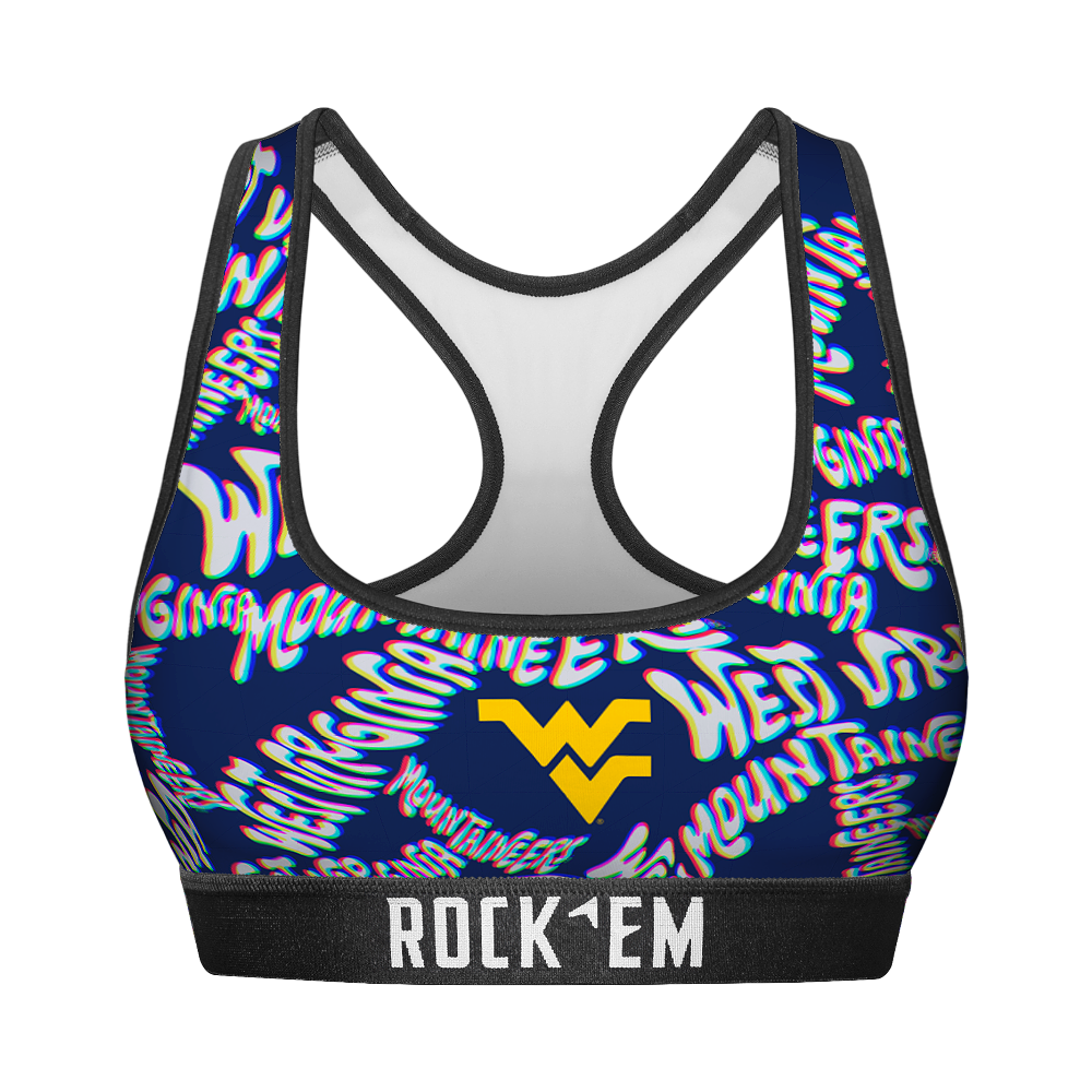 West Virginia Mountaineers - Twisted Wordmark