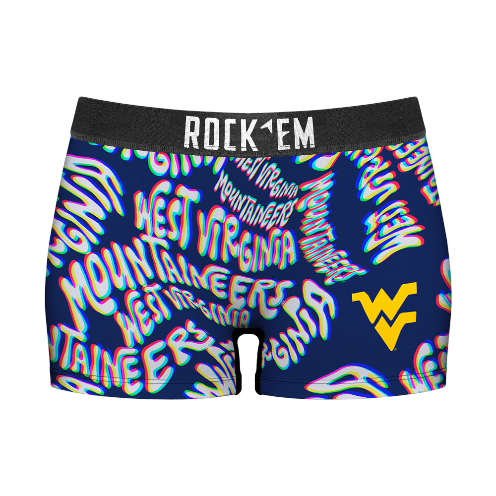 West Virginia Mountaineers - Twisted Wordmark