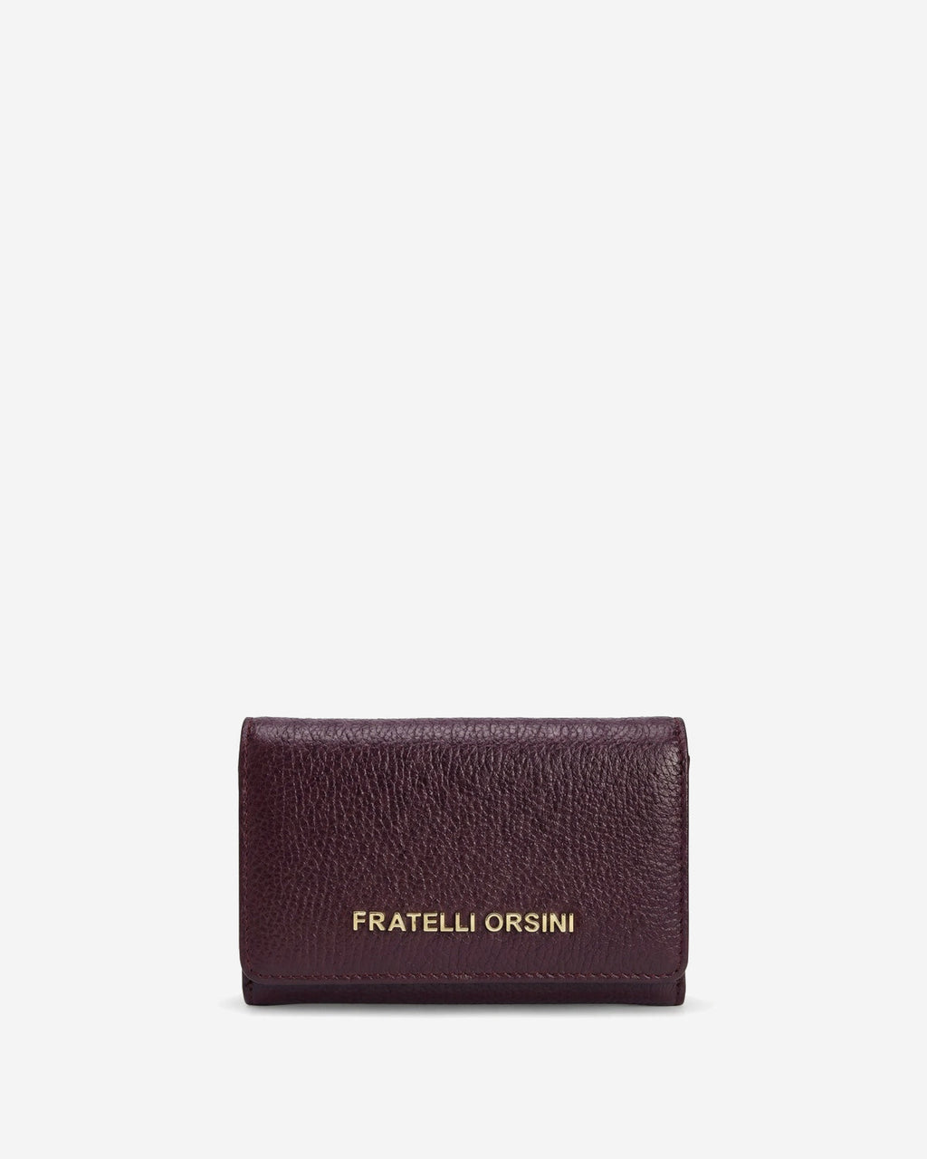 Costanza (eggplant) - Italian calf leather women’s wallet