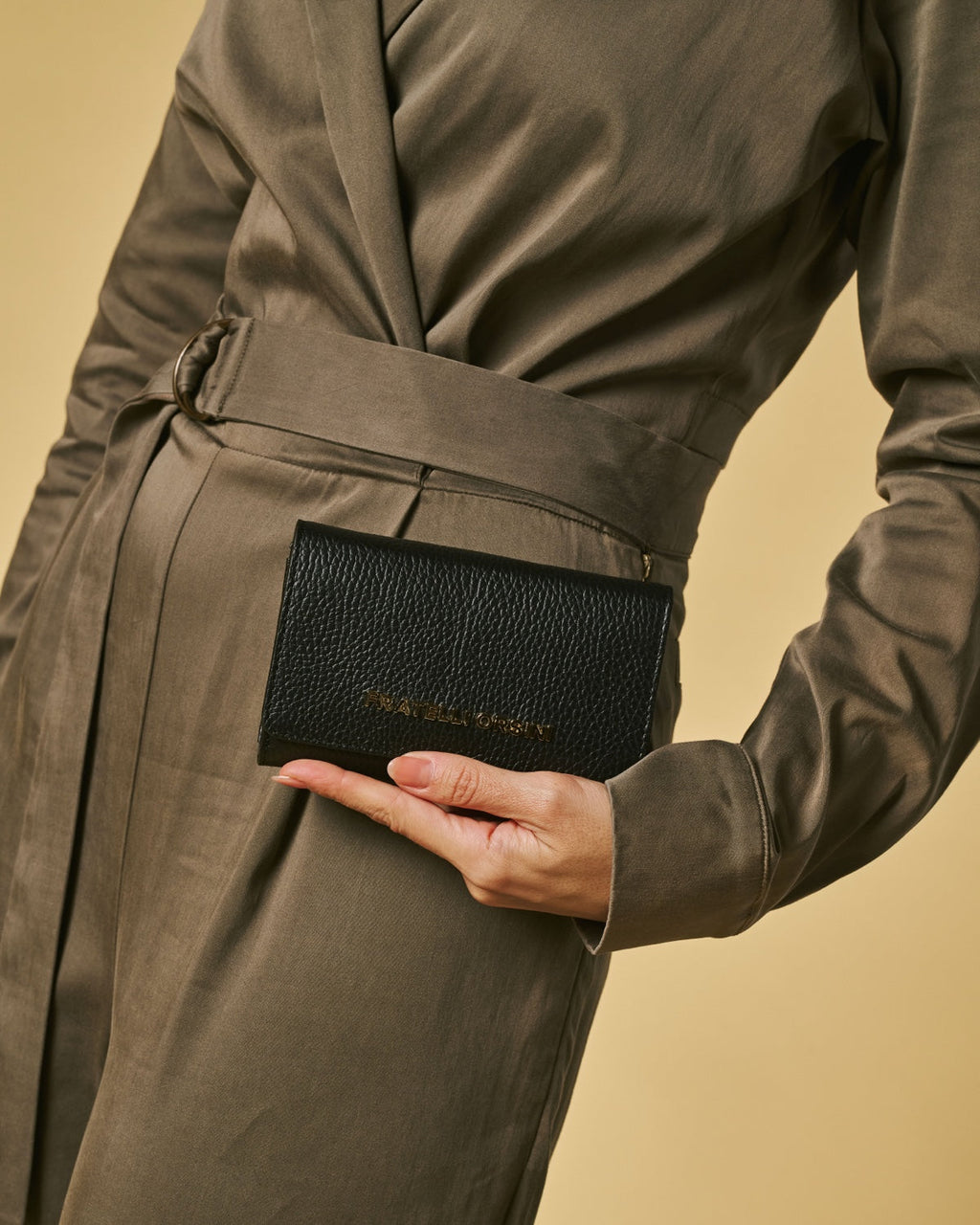 Costanza (black) - Italian calf leather women’s wallet