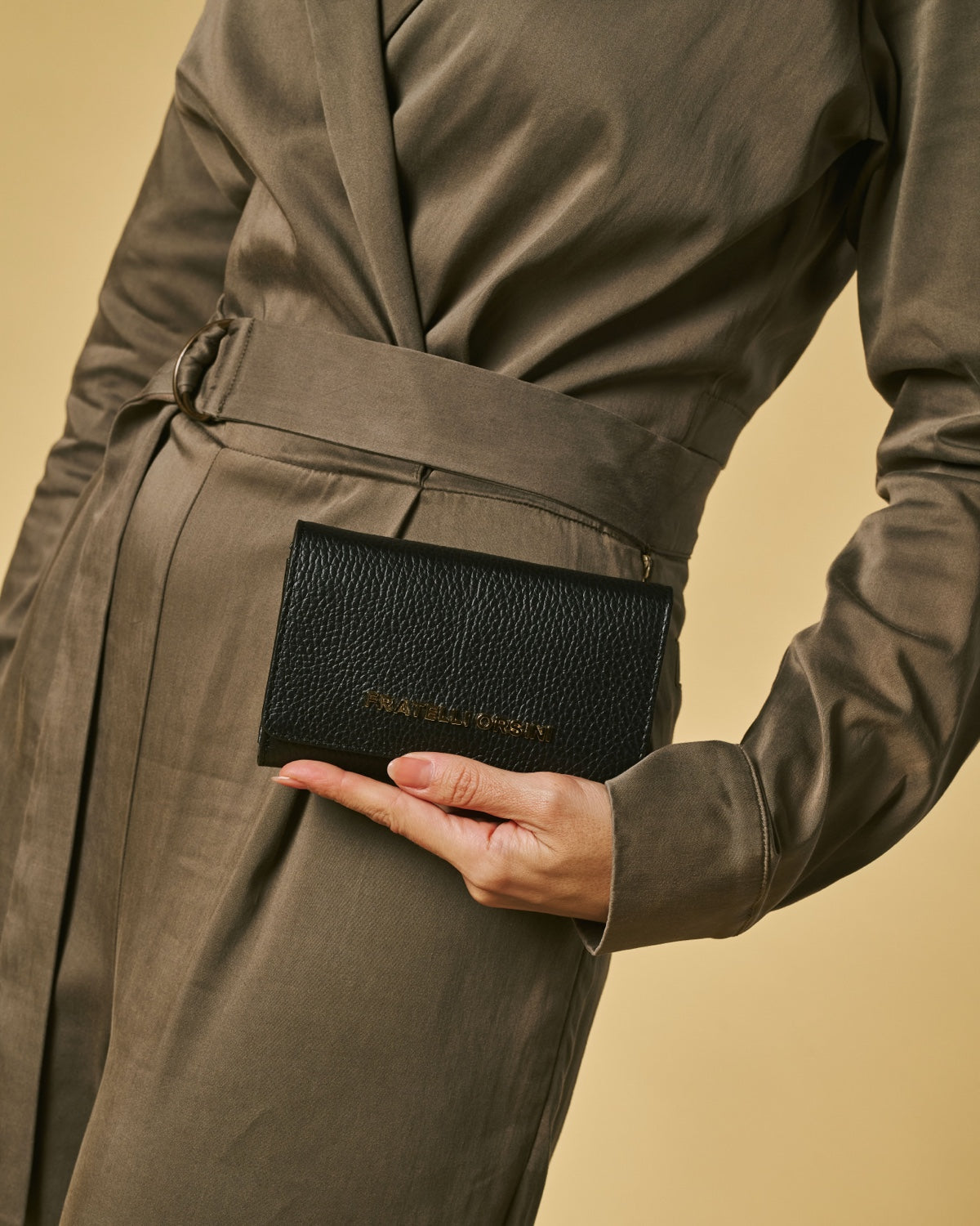 Costanza (black) - Italian calf leather women’s wallet