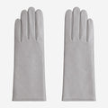 FC04 (grey) - Women's Italian cashmere lined leather gloves