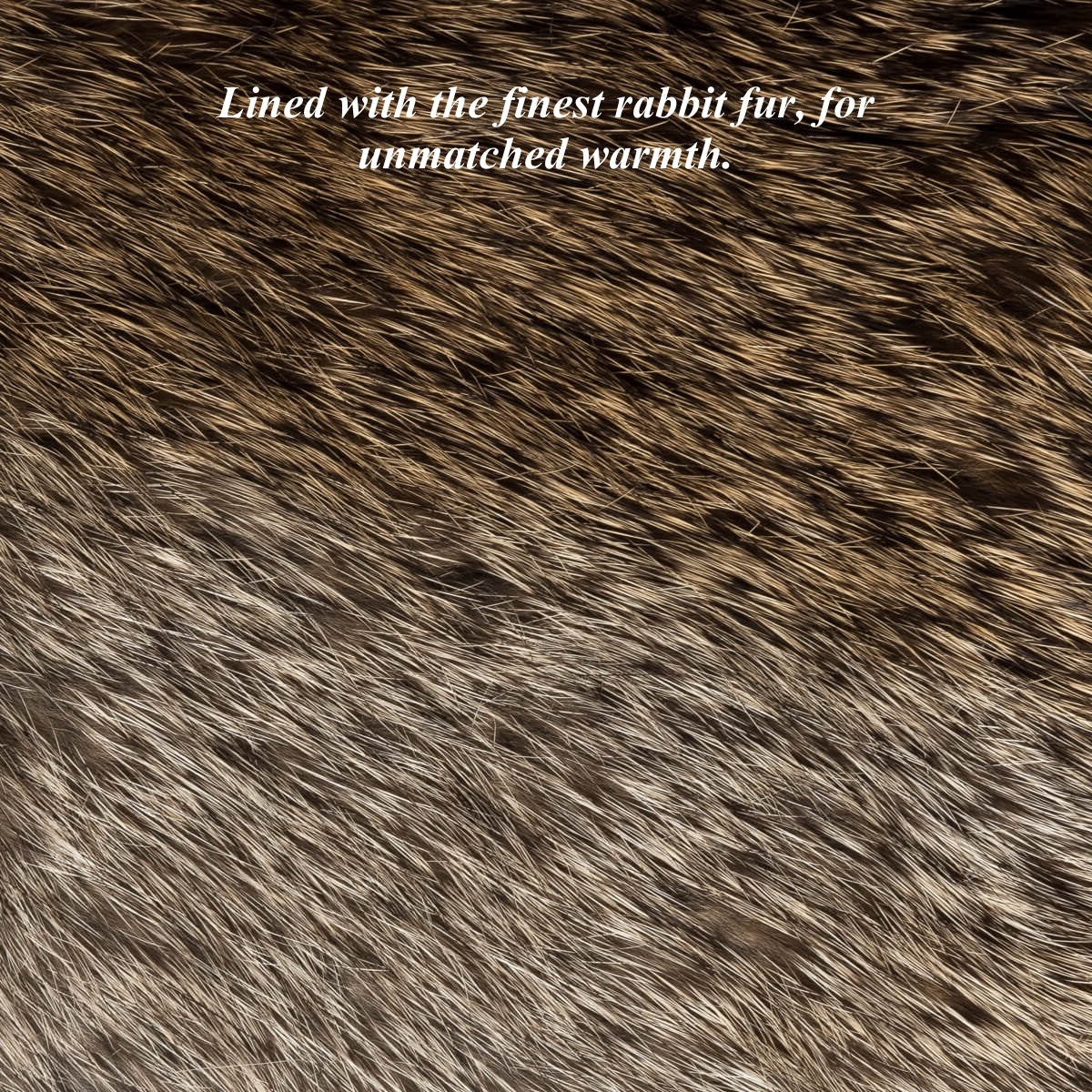 Diego (brown) - Italian gloves made of American deerskin leather with rabbit fur lining