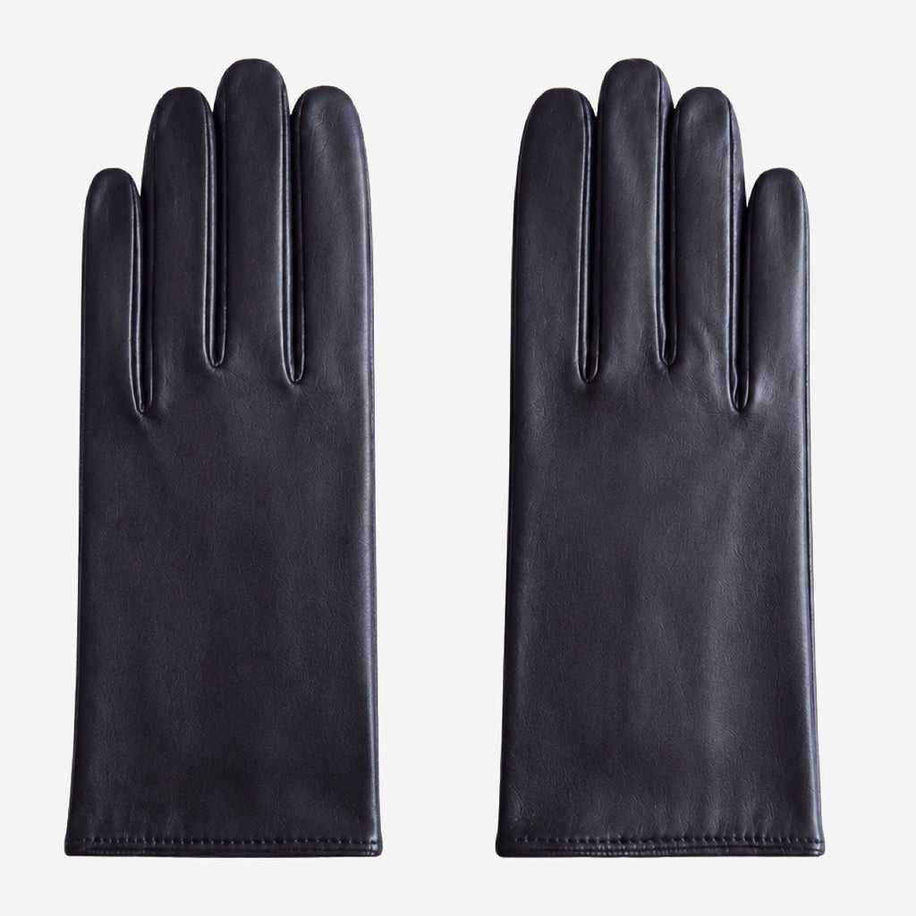 Marcella (black) - Unlined women’s lambskin leather gloves