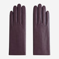 Marcella (brown) - Unlined women’s lambskin leather gloves