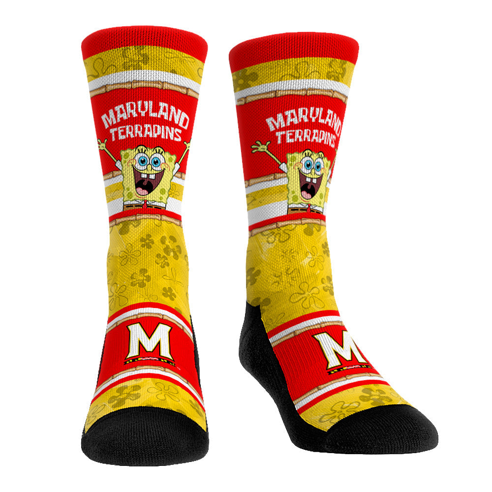 Maryland Terrapins - SpongeBob SquarePants Tiki Stripe