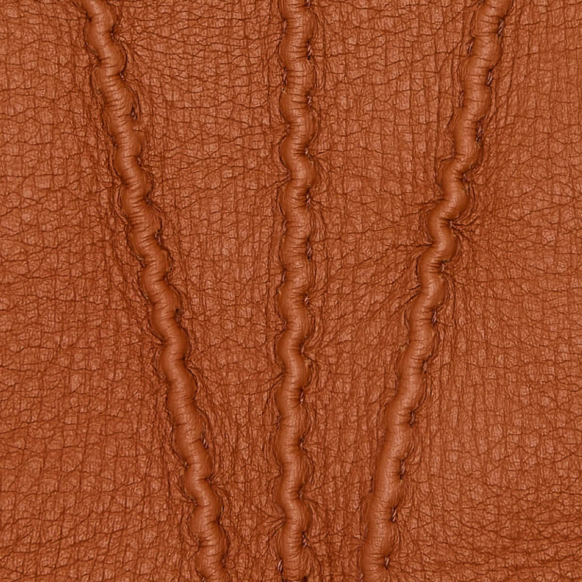 Matteo (brown) - Italian gloves made of American deerskin leather with cashmere lining