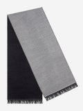 Romeo (blue/grey) - Italian warm and soft scarf made from 100% wool