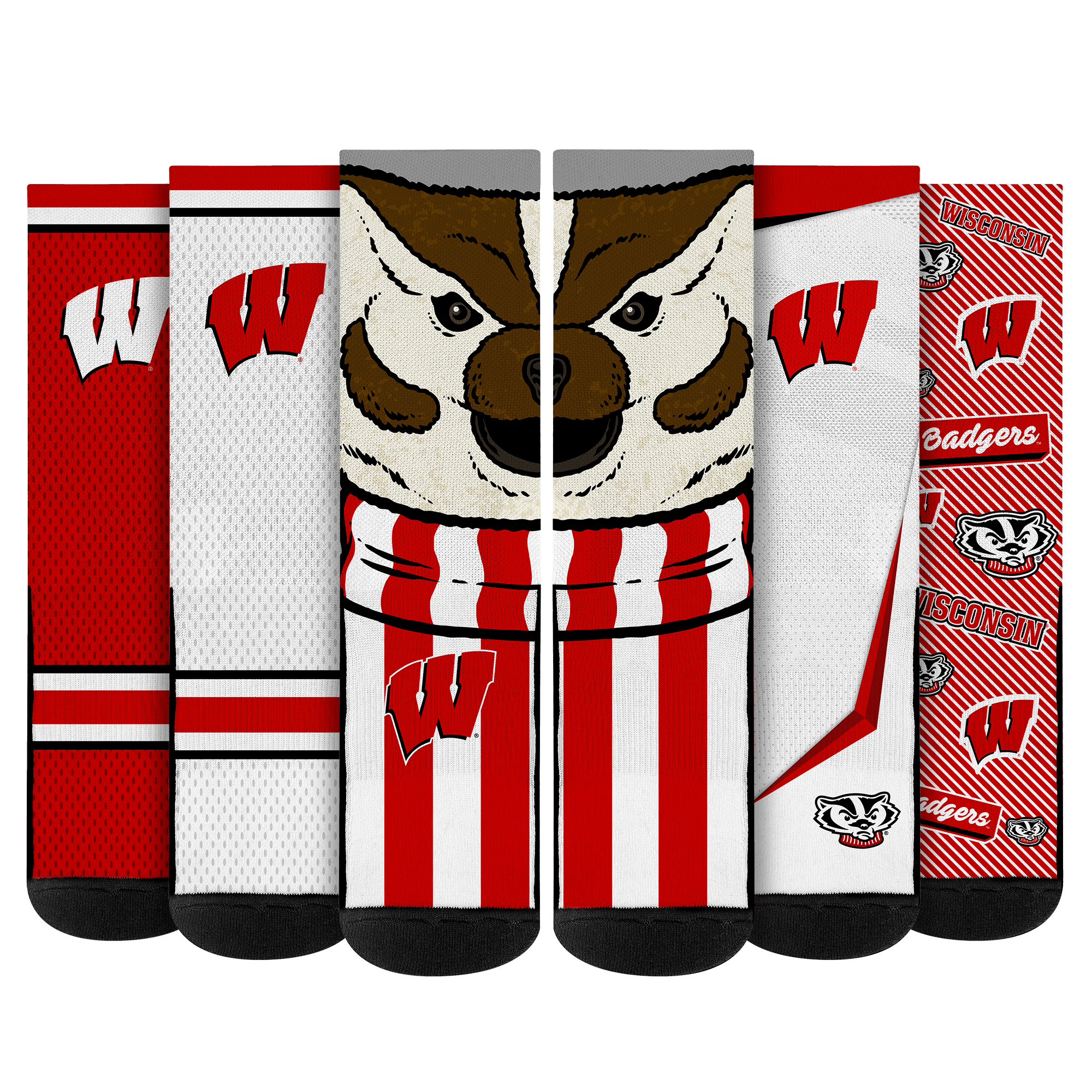 Wisconsin Badgers - Super Fan Bundle 5-Pack