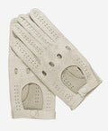 CA3335 (alabaster) - Handsewn Italian peccary men's driving gloves