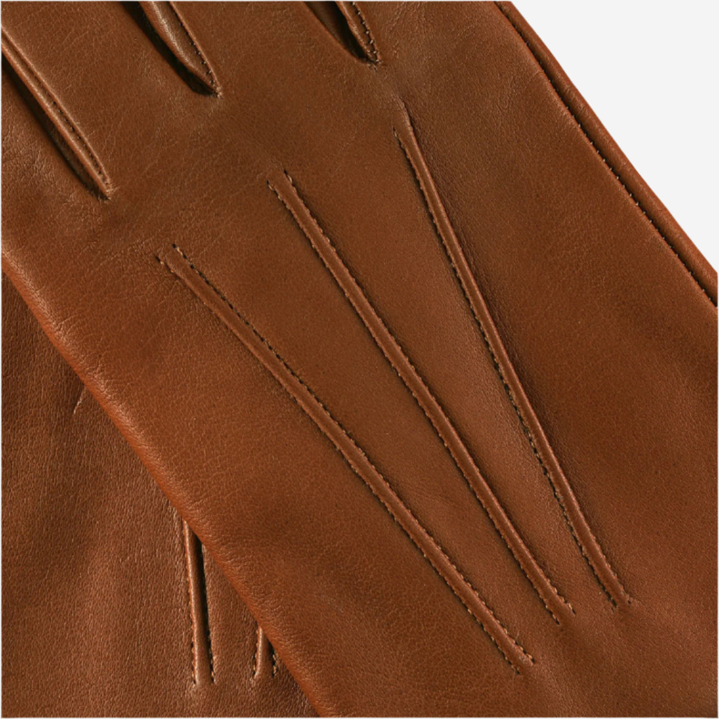 CA4987 (cognac) - Women's Italian Leather Lambskin Gloves with Strap