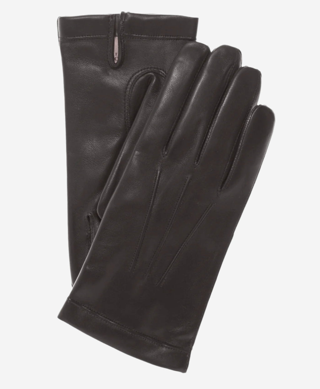 CC3001 (black) - Men's Italian cashmere lined leather gloves