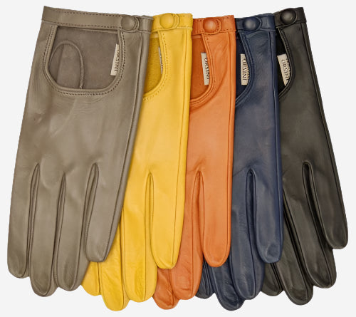 CD4244 (taupe) - Women’s classico Italian lambskin driving gloves