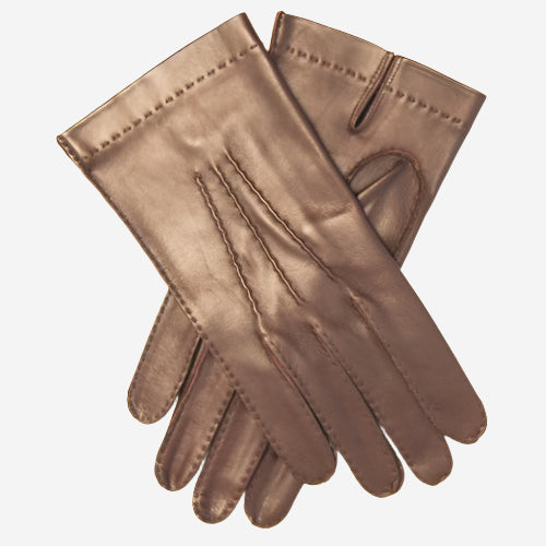 CU1003 (brown) - Men's Handsewn Italian Unlined Leather Gloves