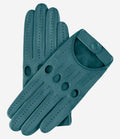 Alessa (sage) - Classic Italian lambskin leather driving gloves