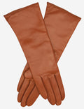 Camilla (medium brown) - Italian "4 button length" cashmere lined leather gloves