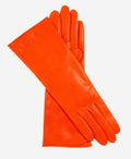 Camilla (pumpkin) - Italian "4 button length" cashmere lined leather gloves