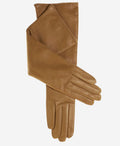 Leonora (vac) - Italian "8 Button Length" Cashmere Lined Leather Gloves