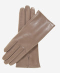 FC04 (taupe) - Women's Italian cashmere lined leather gloves