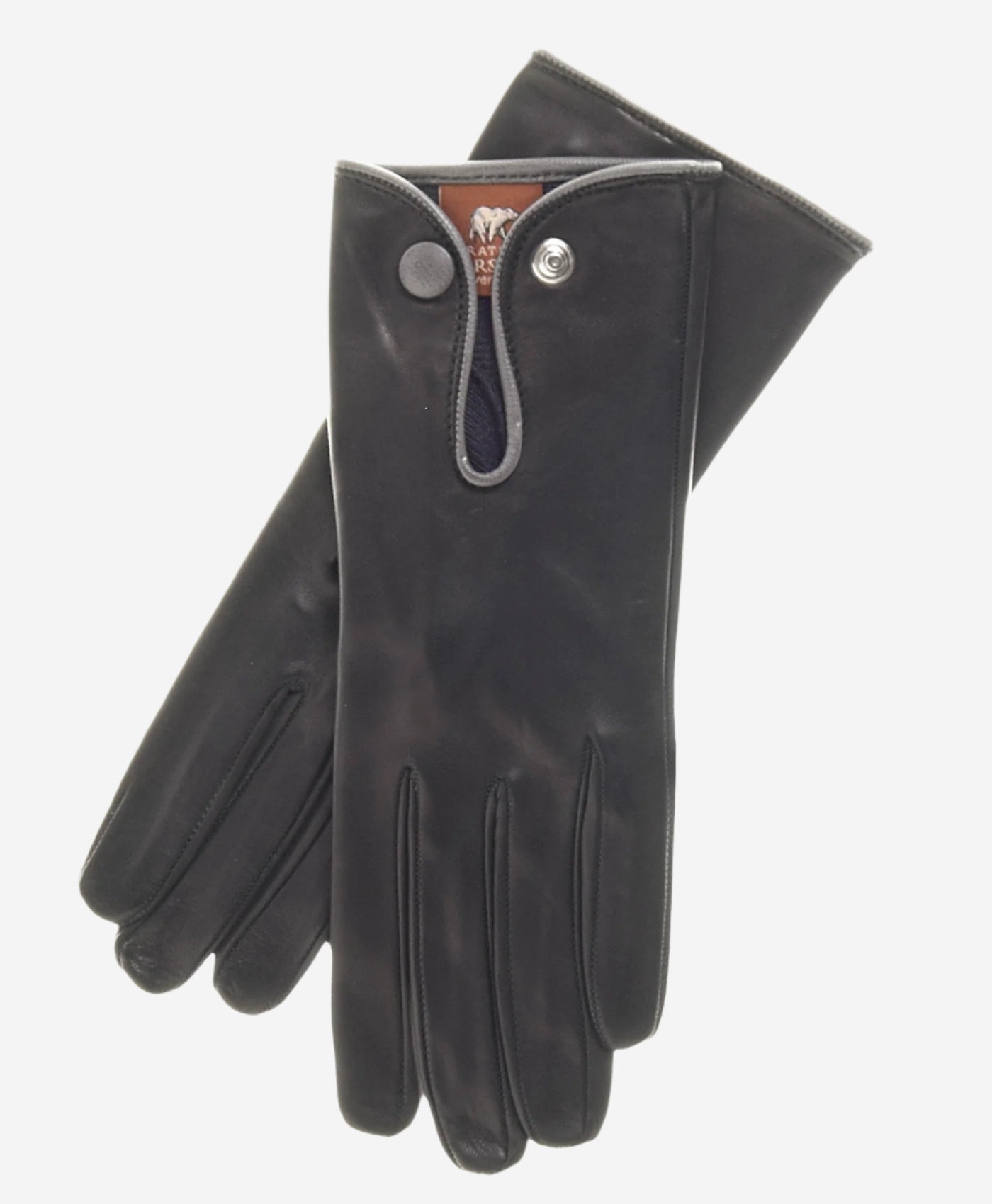 GG4110 (black/grey) - Women's Italian casual car gloves